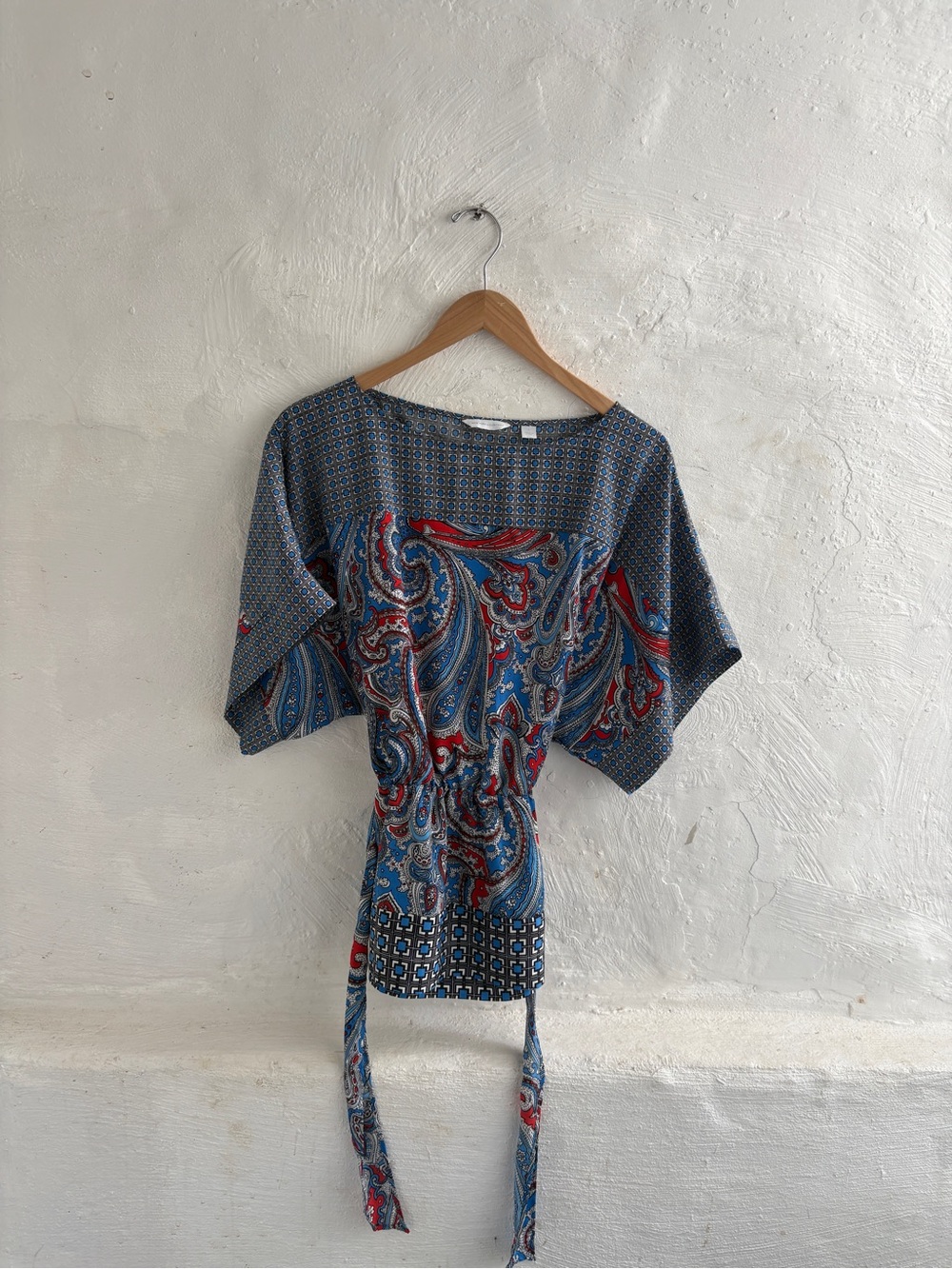 bohemian-inspired kaftan-style top from New York & Company